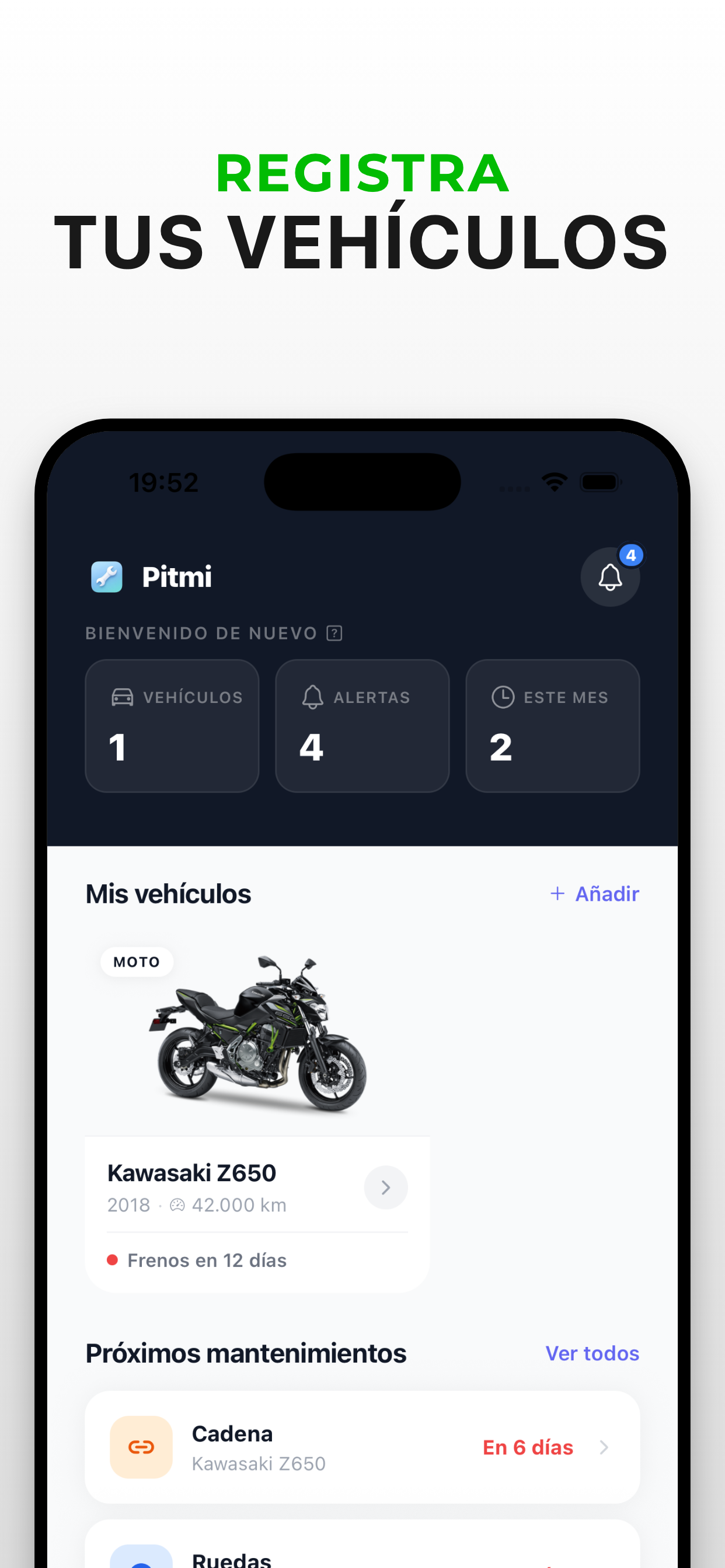 Detalle de vehículo en Pitmi